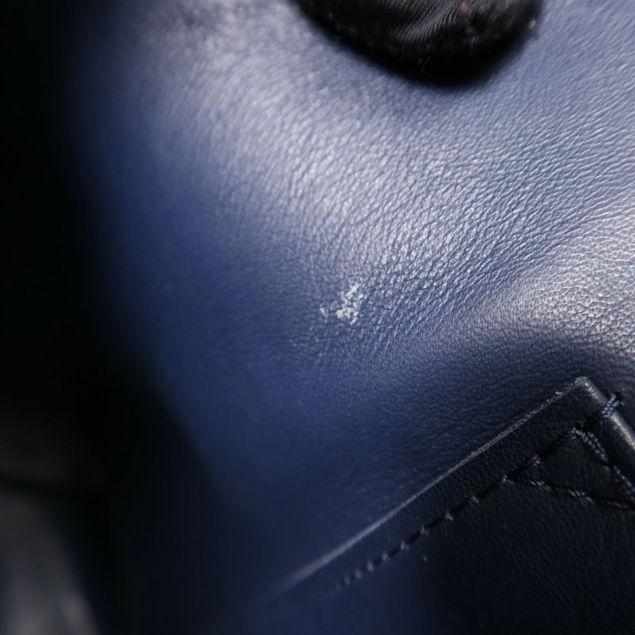 LOUIS VUITTON Taurillon Pernelle銀扣手挽肩背兩用袋-13
