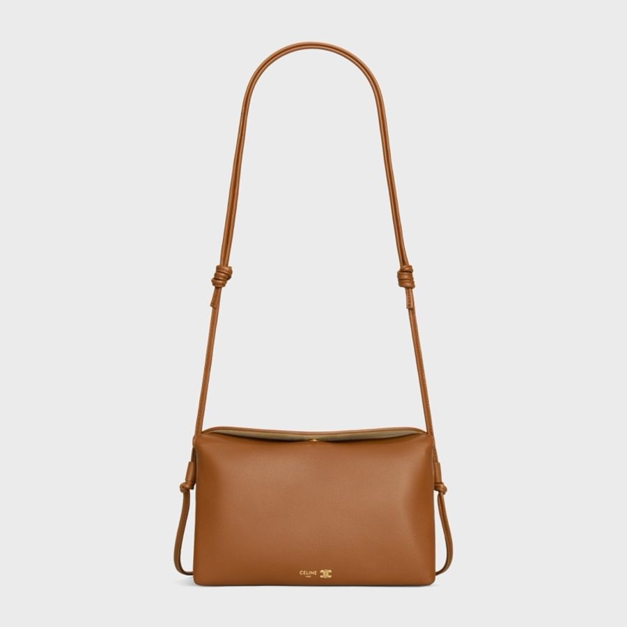Celine 女士 TRIO 翻蓋單肩包均碼碼22.5cm*3.5cm*13cm-0