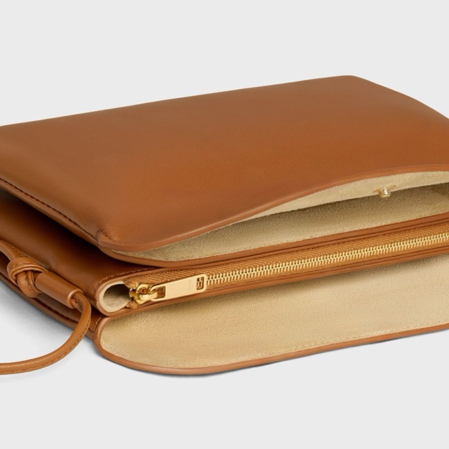 Celine 女士 TRIO 翻蓋單肩包均碼碼22.5cm*3.5cm*13cm-2