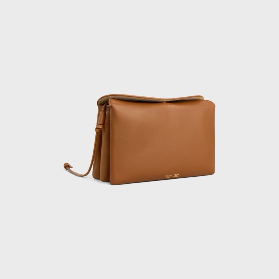 Celine 女士 TRIO 翻蓋單肩包均碼碼22.5cm*3.5cm*13cm-4