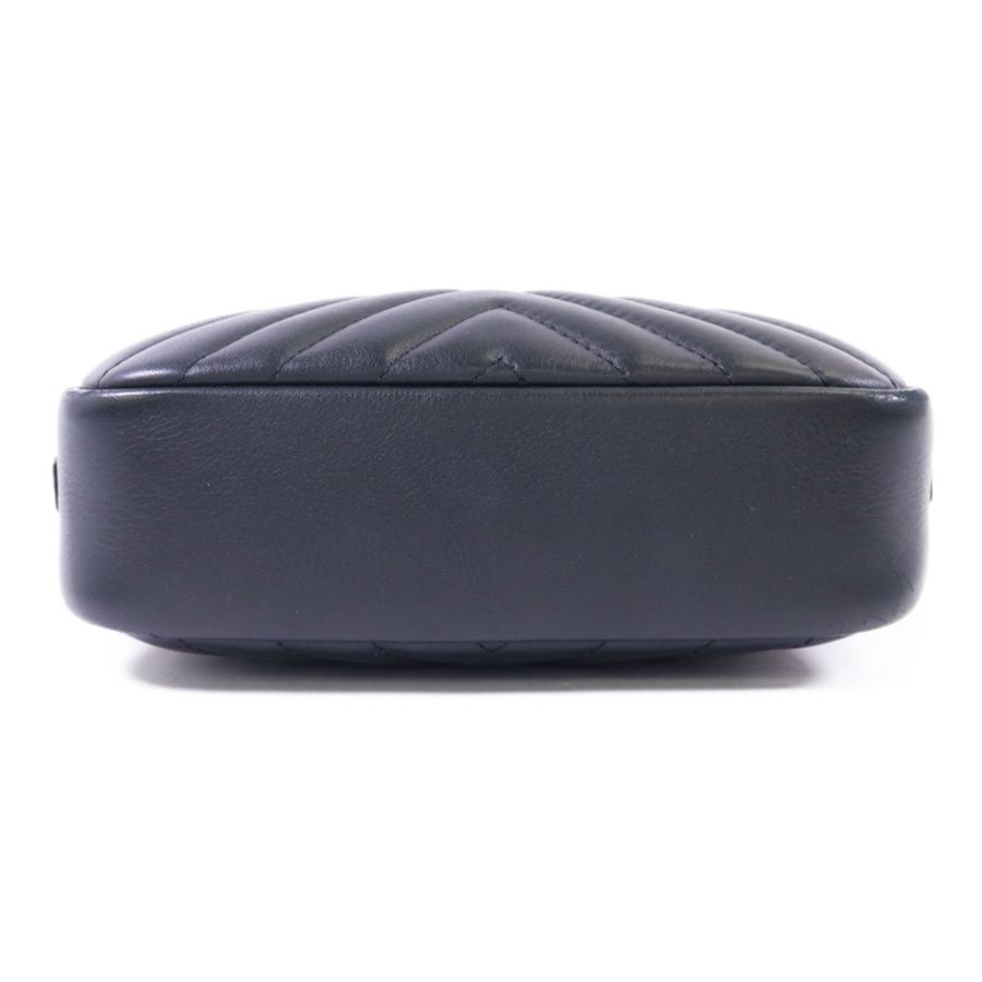 CHANEL 羊皮皮革Shoulder Bag銀扣鏈帶肩背袋-3