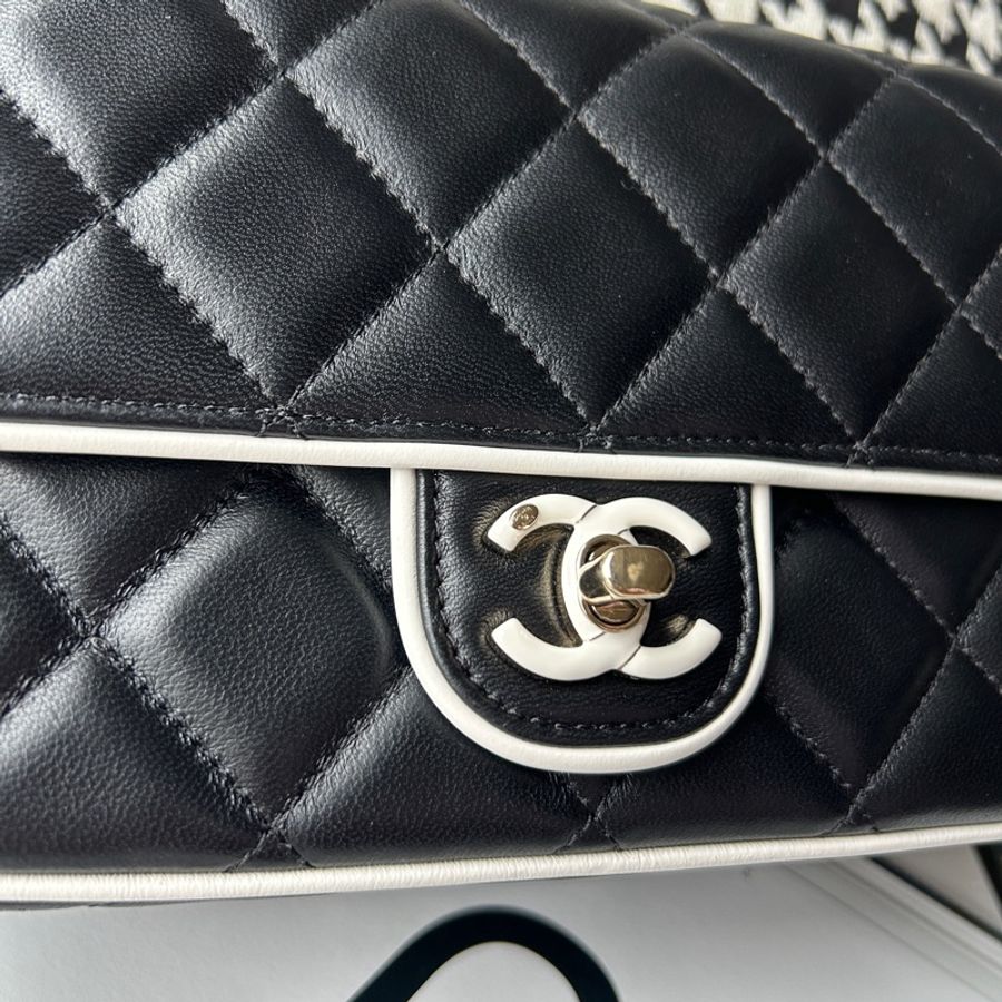 CHANEL 25P 限量熊貓方胖子-2
