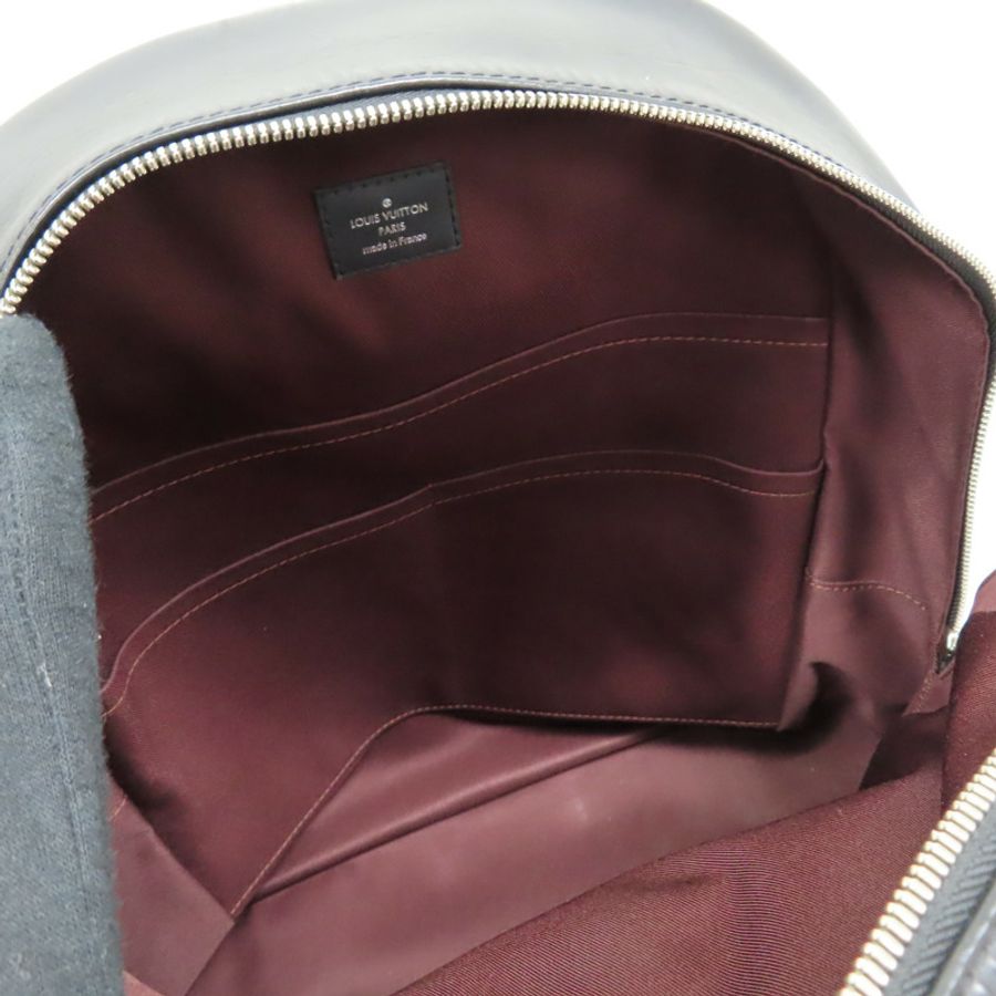 原棕色花Macassar帆布 Josh 背部【LOUIS VUITTON LV 路易威登】 M41530-4