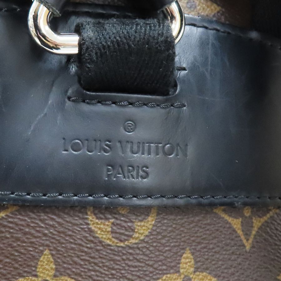 原棕色花Macassar帆布 Josh 背部【LOUIS VUITTON LV 路易威登】 M41530-8