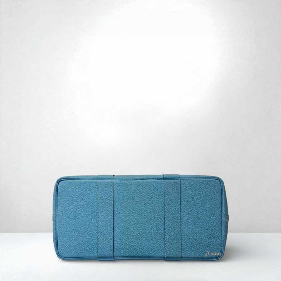 JS0028-Hermes P3北方藍Vache Country皮Garden Party36-4
