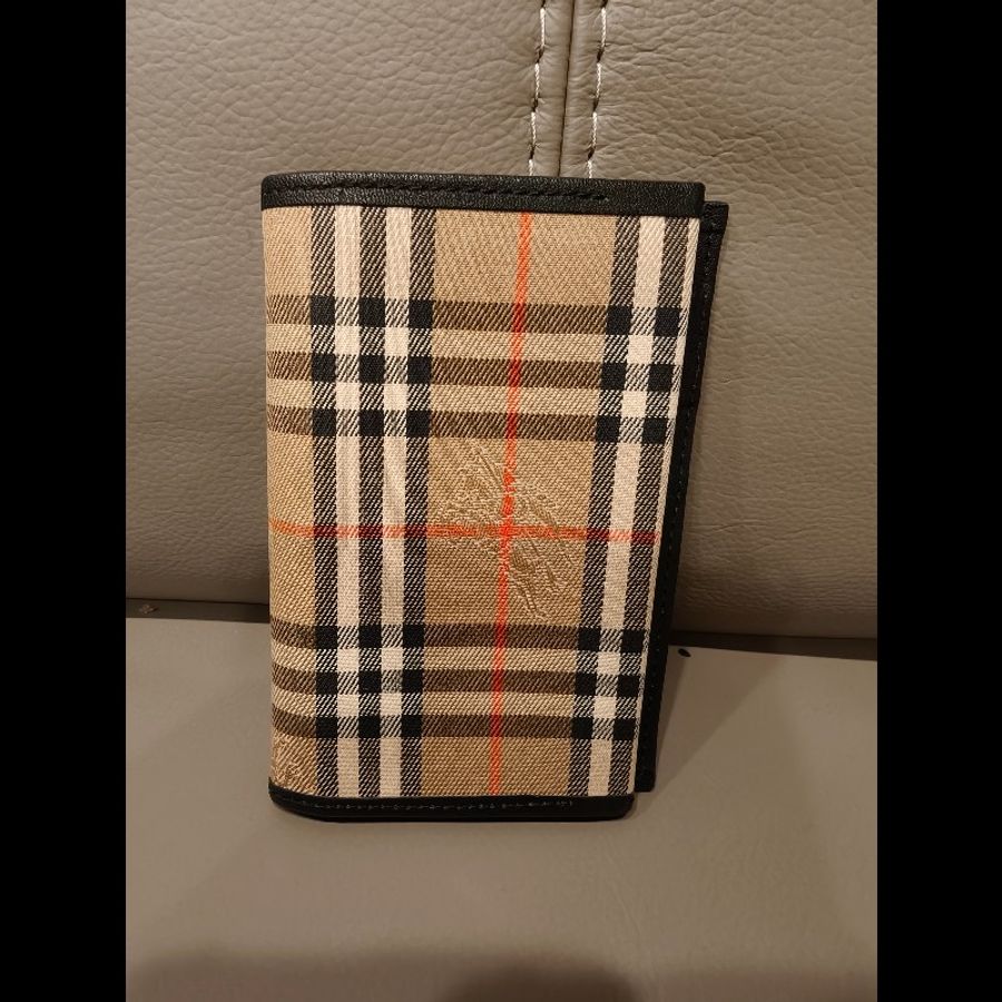 日本帶回BURBERRY 時尚配件筆記本封面 Nova Check-0