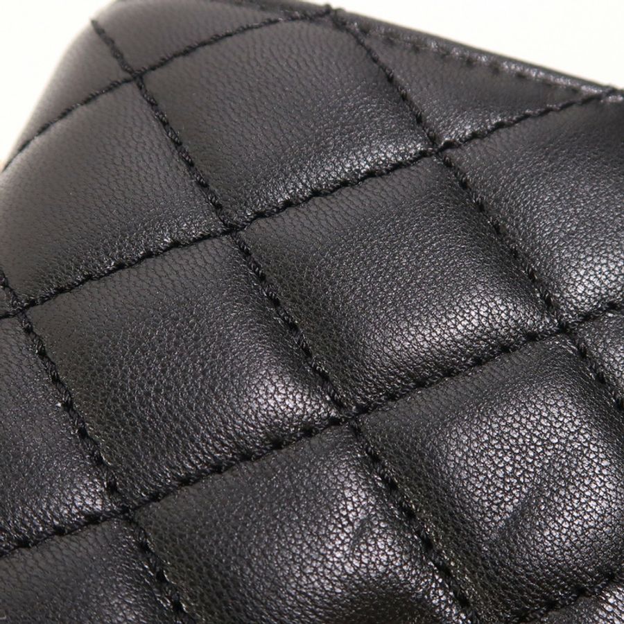 CHANEL 羊皮皮革Mini Coco Handle金扣手挽肩背兩用袋-16