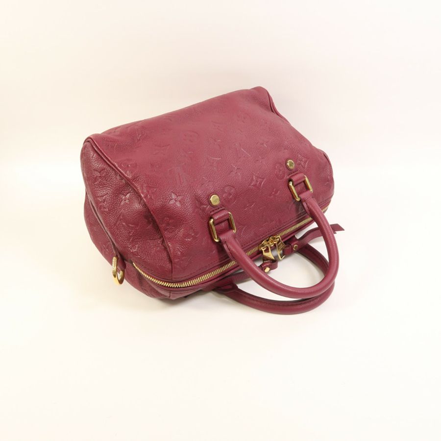 LOUIS VUITTON Monogram Empreinte Speedy Bandouliere 25-7