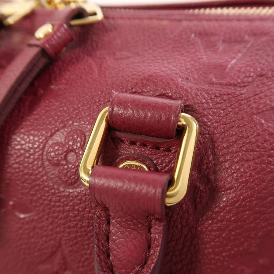 LOUIS VUITTON Monogram Empreinte Speedy Bandouliere 25-13