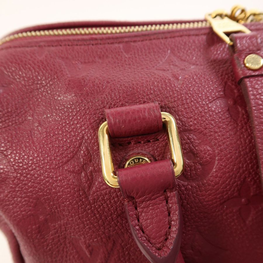 LOUIS VUITTON Monogram Empreinte Speedy Bandouliere 25-14