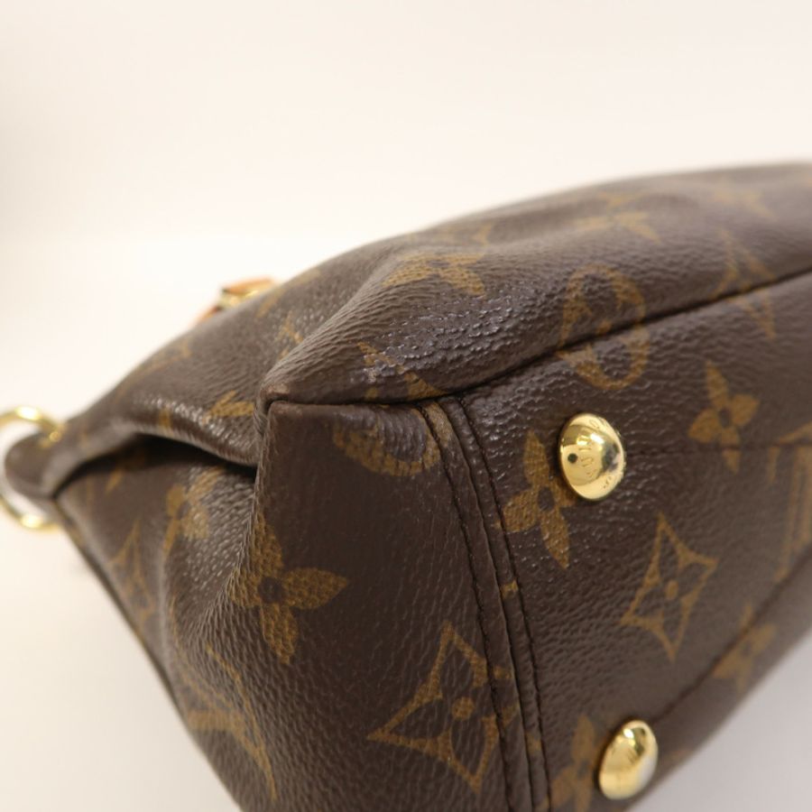 LOUIS VUITTON Monogram Pallas BB金扣手挽肩背兩用袋-13