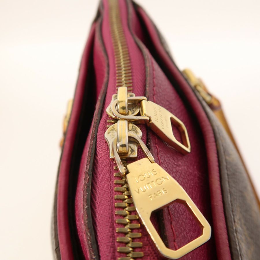 LOUIS VUITTON Monogram Pallas BB金扣手挽肩背兩用袋-23