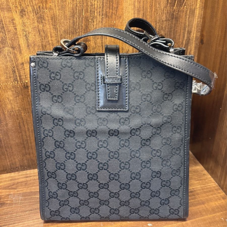 Gucci 黑色手提包-0