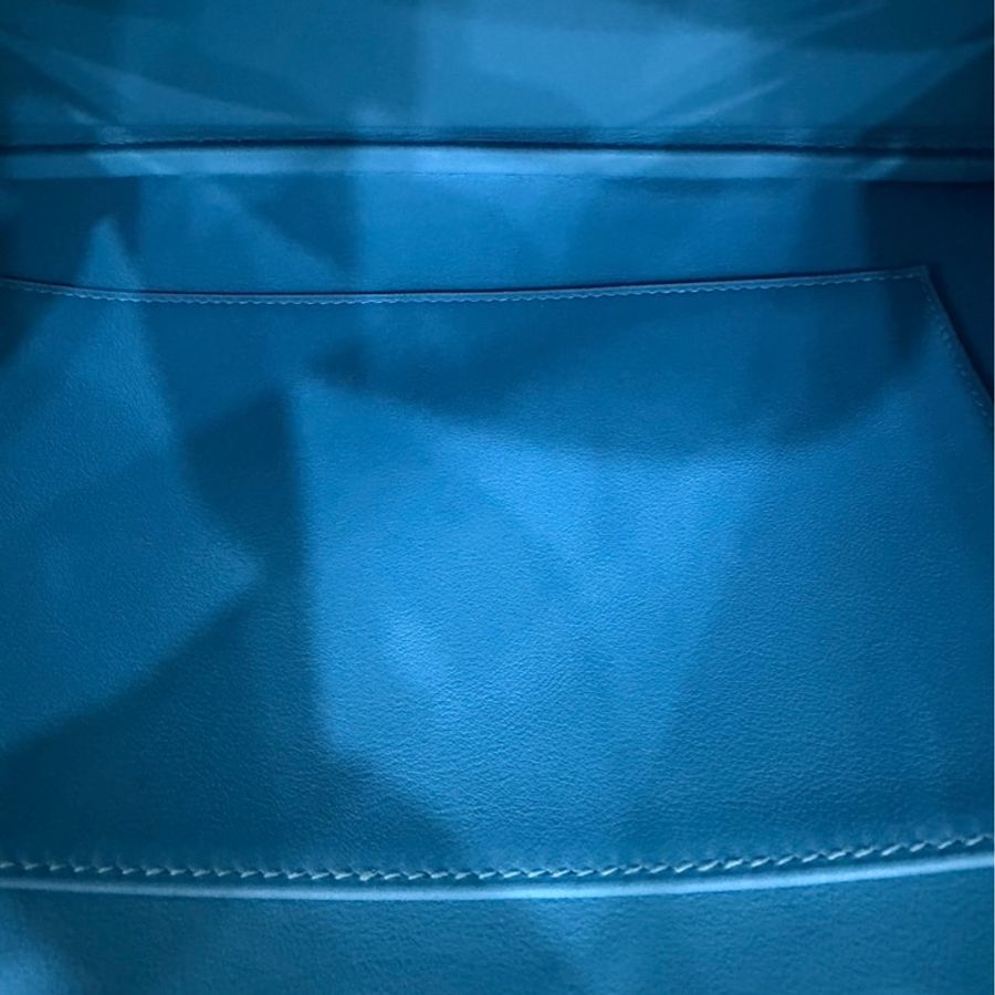 愛馬仕Hermes bolide 30 北方藍EP皮金釦 D刻-22