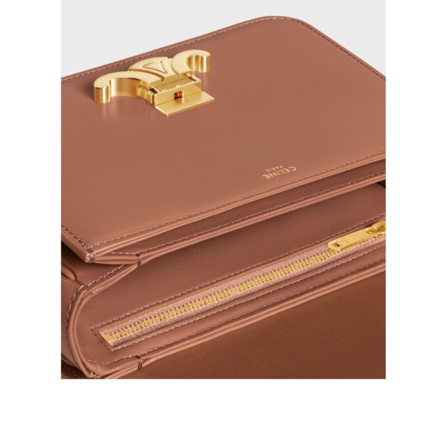 Celine 女士 Triomphe斜挎包均碼碼小號、18.5cm*6cm*14cm-3