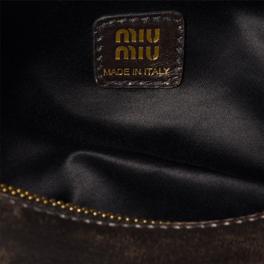 Miu Miu 女士 繩索手柄手拿包均碼碼18.5cm*10cm*14cm-4