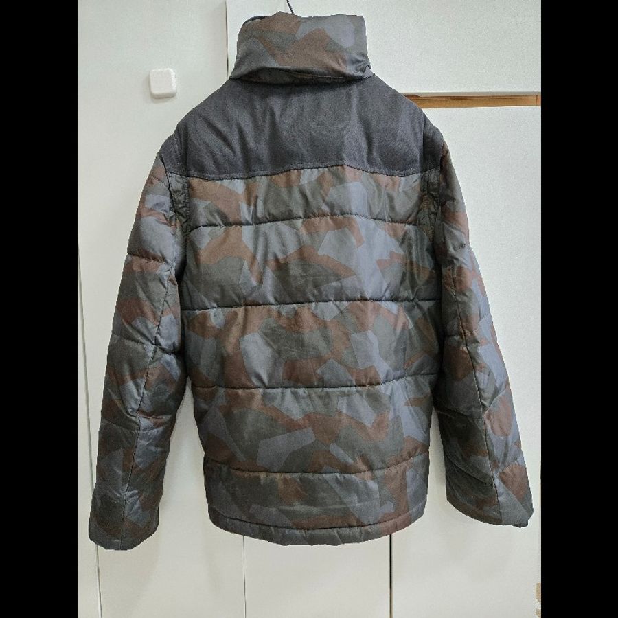 🧨又降價囉🧨過年穿亞曼尼🎆Armani Exchange 冬季外套GEO CAMO PUFFER JACKET男款羽絨外套-7