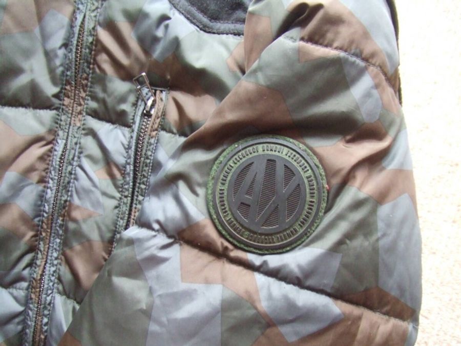 🧨又降價囉🧨過年穿亞曼尼🎆Armani Exchange 冬季外套GEO CAMO PUFFER JACKET男款羽絨外套-5