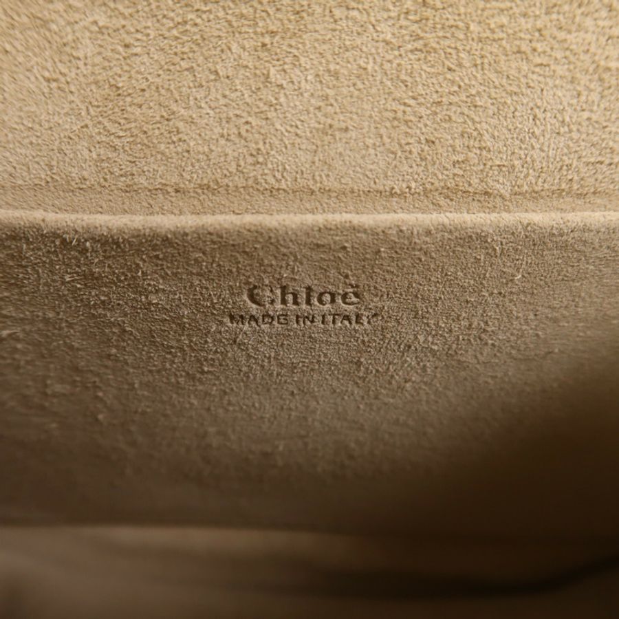 Chloe 牛皮皮革Nile金扣肩背袋-5