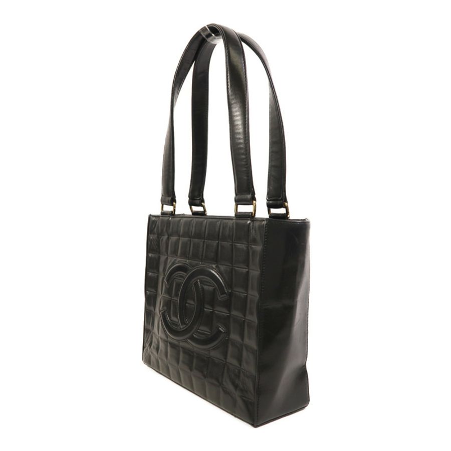 CHANEL 牛皮皮革Vintage Shoulder Bag金扣肩背袋-2
