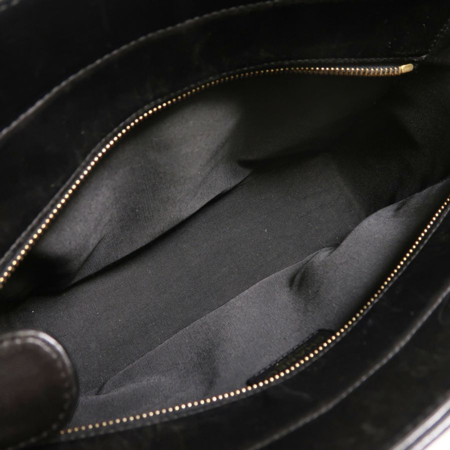 CHANEL 牛皮皮革Vintage Shoulder Bag金扣肩背袋-4