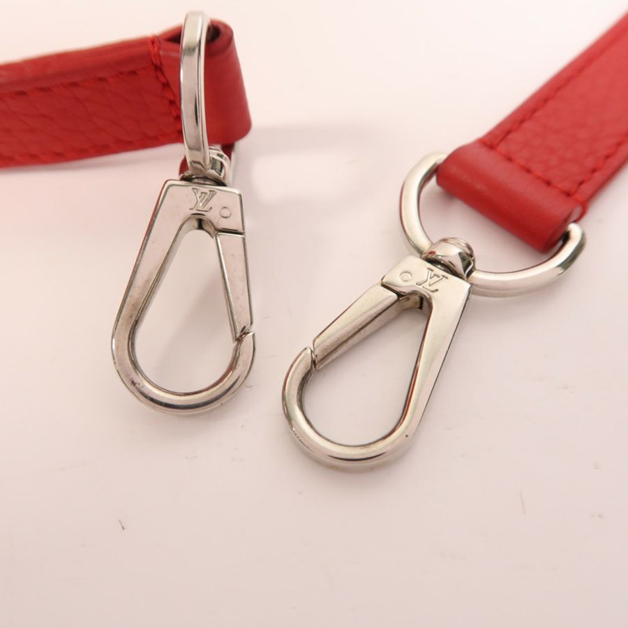 LOUIS VUITTON Taurillon Capucines BB銀扣手挽肩背兩用袋-12