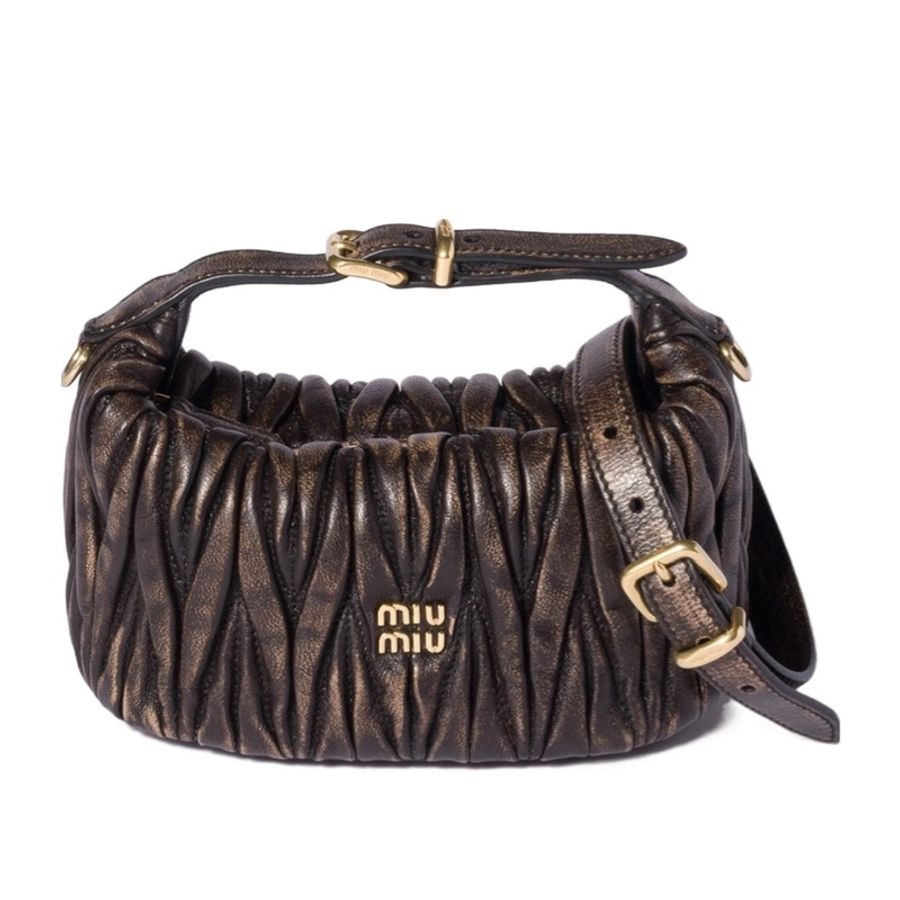 Miu Miu 女士 Matelasse 迷你包均碼碼MINI、15cm*8cm*8.5cm-0