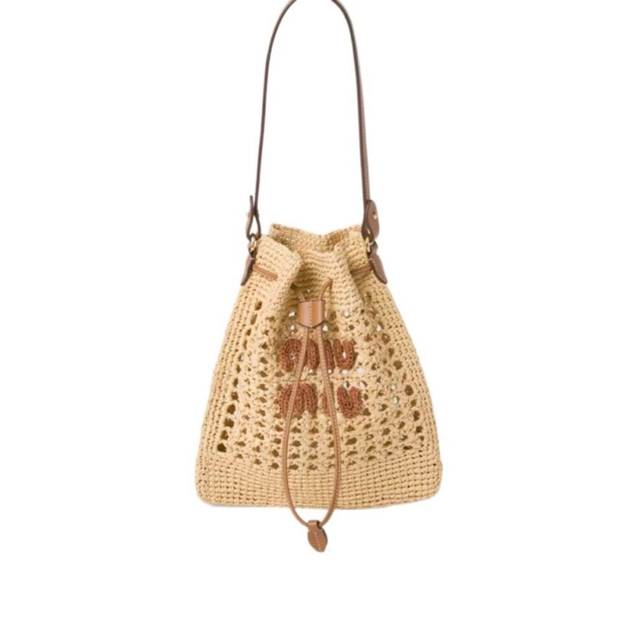 Miu Miu 女士 徽標迷你單肩包均碼碼MINI、20cm*23cm-0
