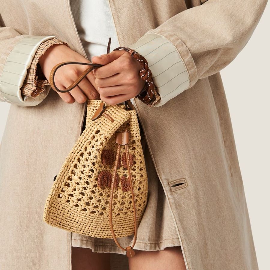 Miu Miu 女士 徽標迷你單肩包均碼碼MINI、20cm*23cm-3