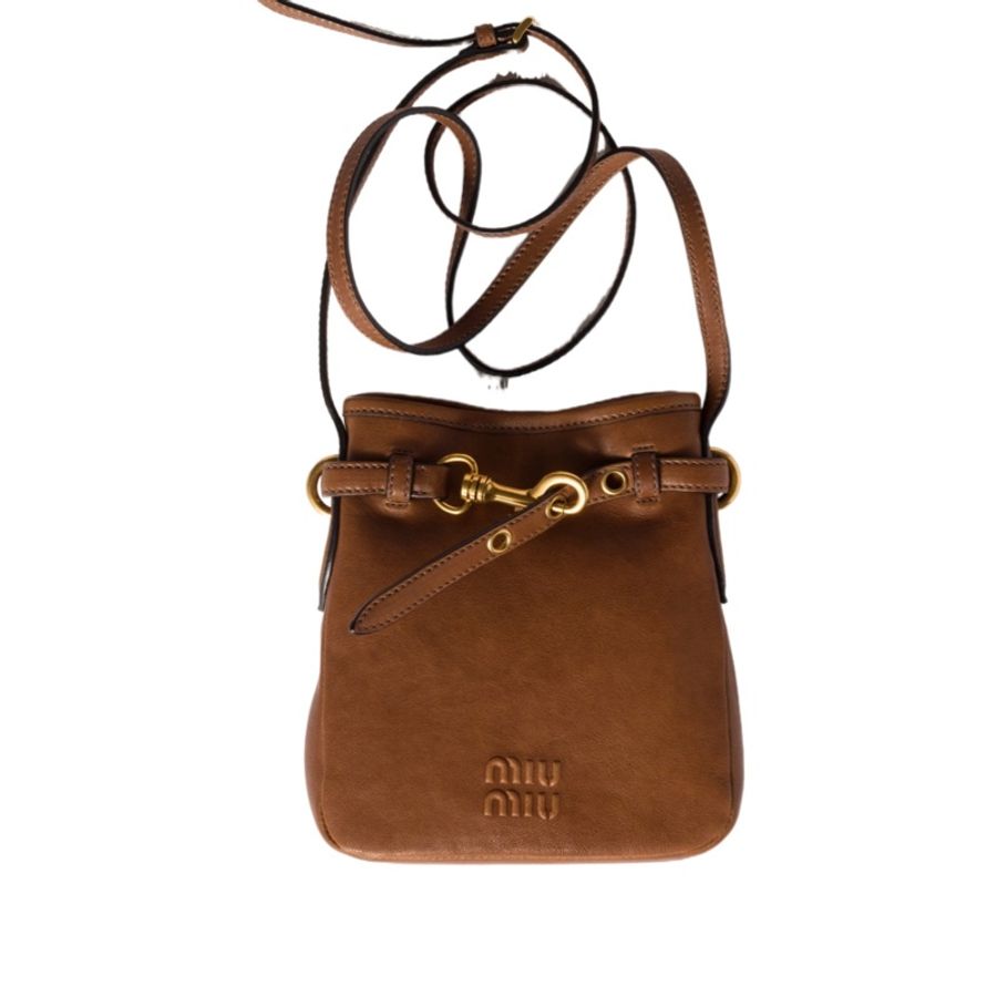 Miu Miu 女士 徽標單肩包均碼碼19cm*4.5cm*17cm-0