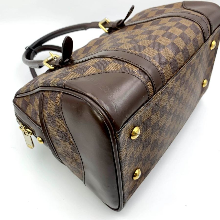 Louis Vuitton Damier Berkeley 路易威登棋盤格手提包，MM，N52000，真品，現貨，免運-17