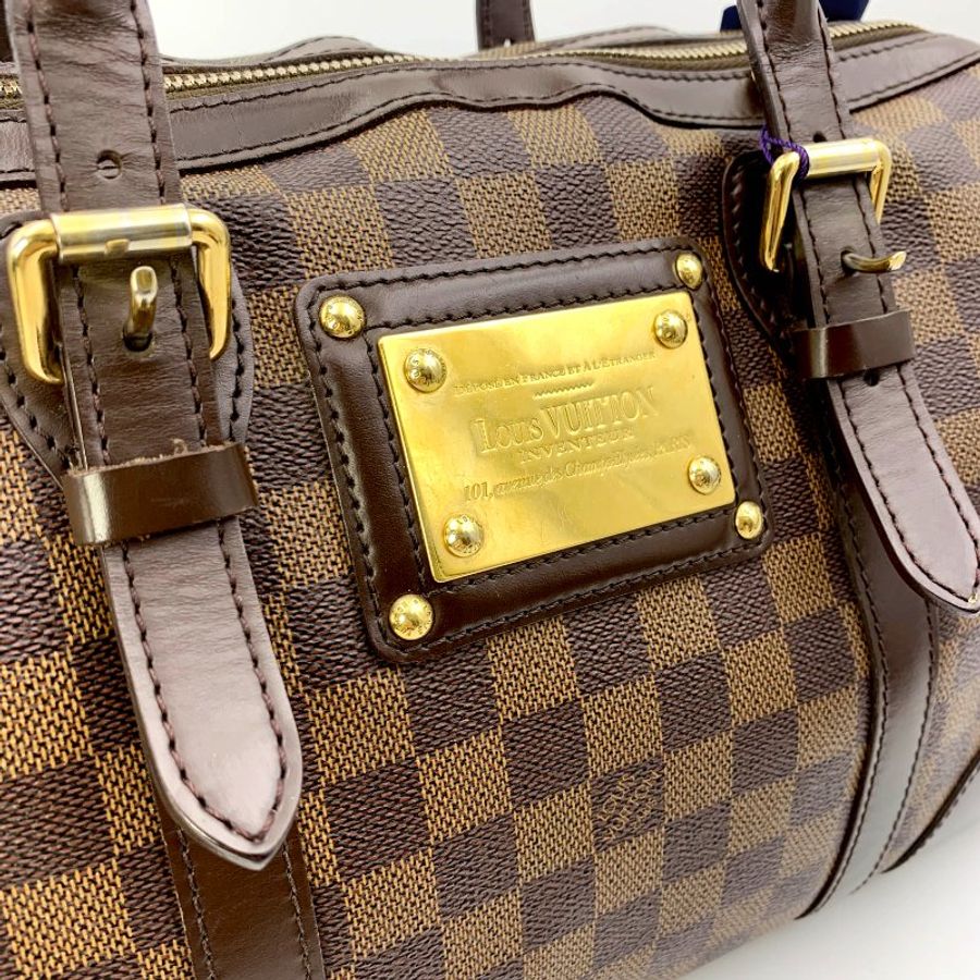 Louis Vuitton Damier Berkeley 路易威登棋盤格手提包，MM，N52000，真品，現貨，免運-30