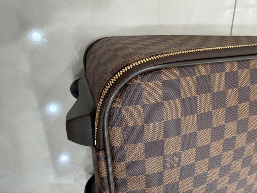 Lv棋盤格行李箱-10