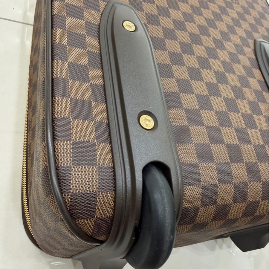Lv棋盤格行李箱-33
