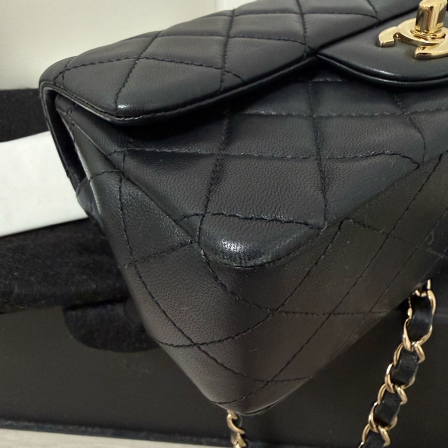Chanel CF 20 口蓋包 mini coco 20-6