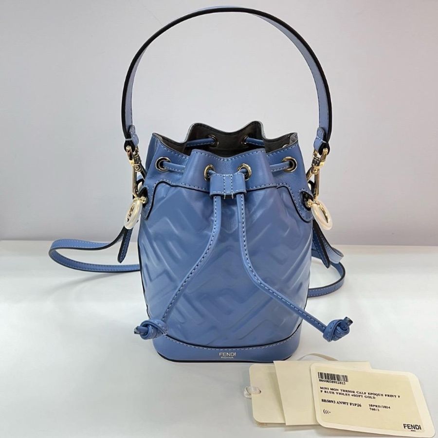 Fendi bucket 8BS093 ( Blue )-0