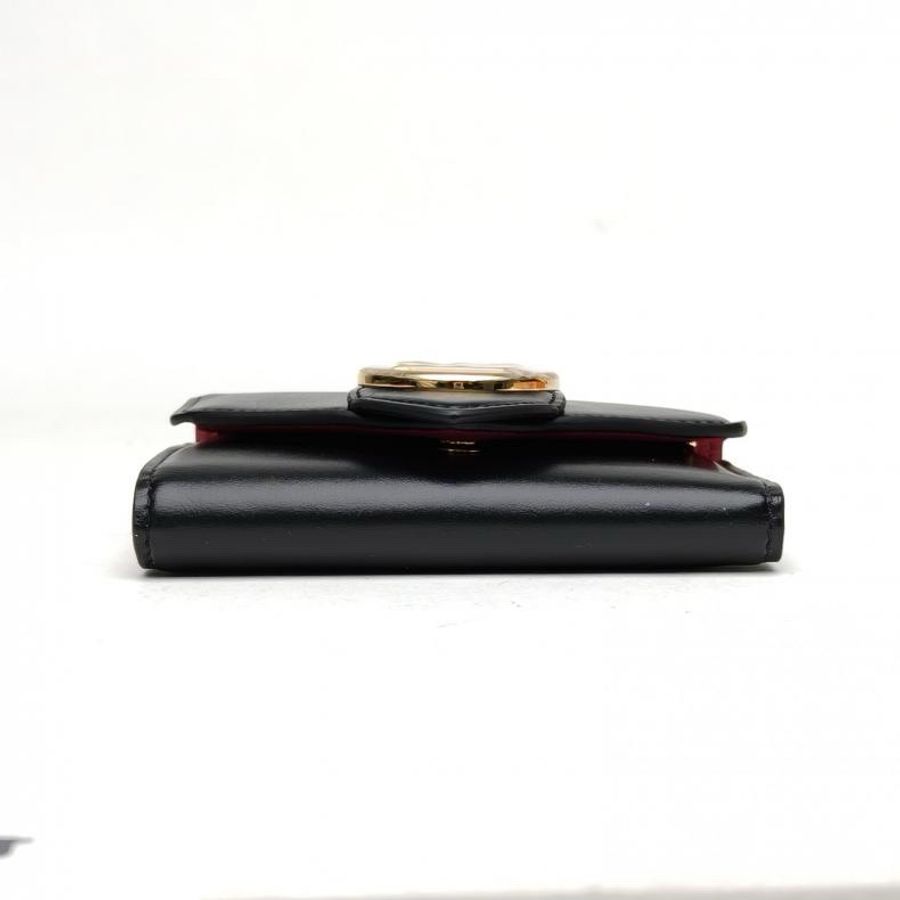 LOUIS VUITTON 黑色牛皮2020Pont9錢包-3