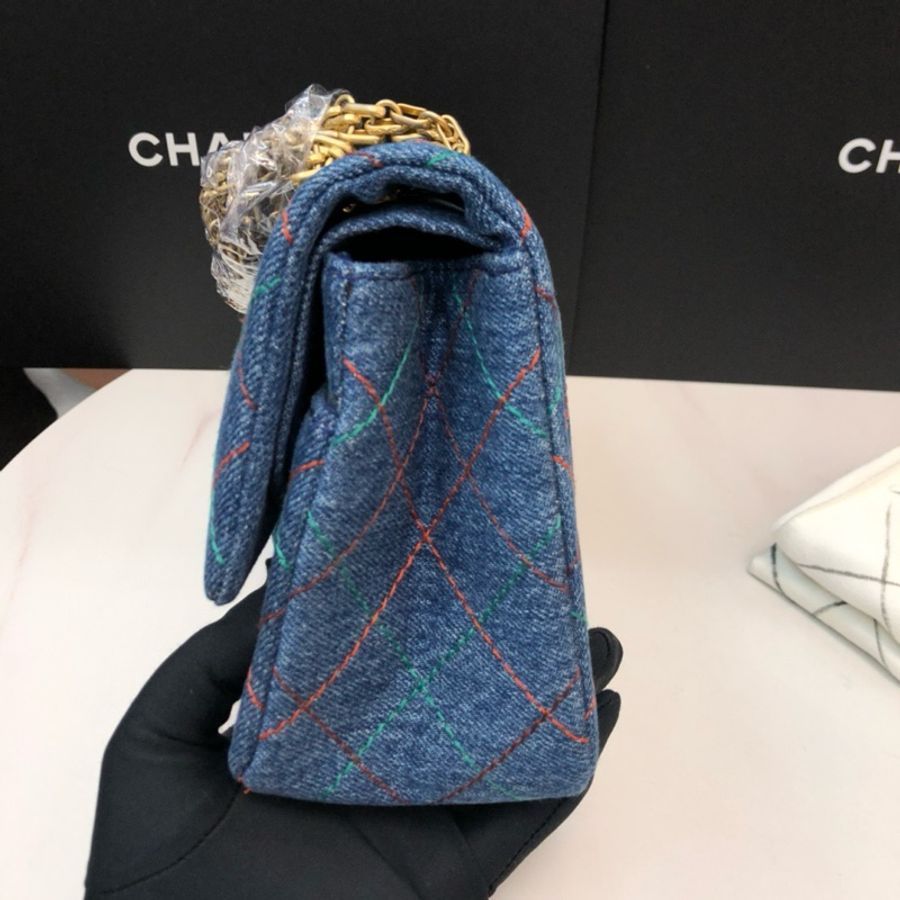 Chanel牛仔外縫線2.55-4