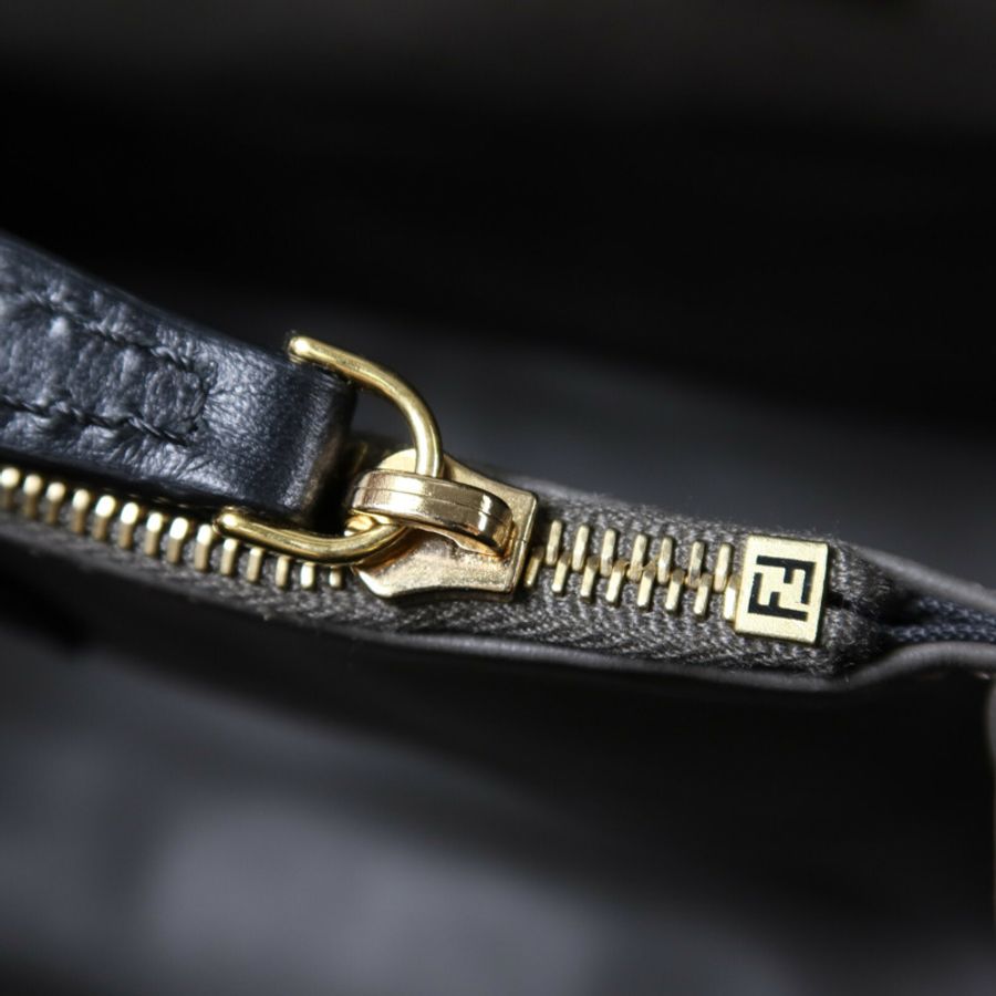 FENDI 牛皮皮革2 Jours金扣手挽肩背兩用袋-14