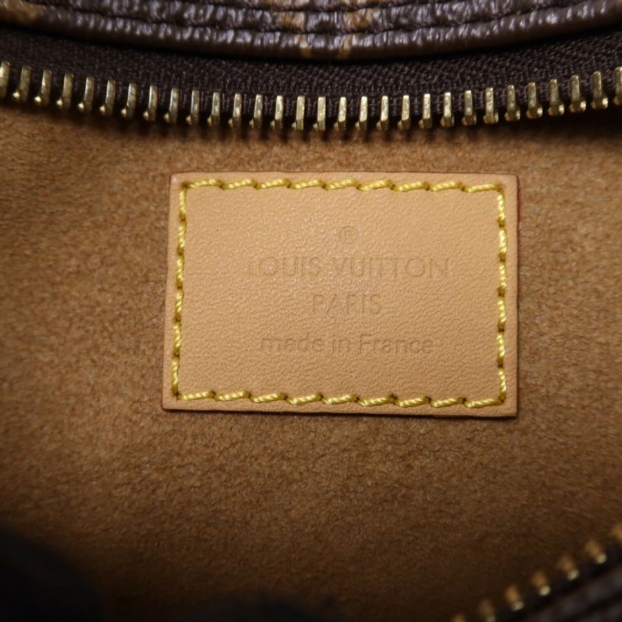 LOUIS VUITTON Monogram Loop金扣肩背袋棕色-5