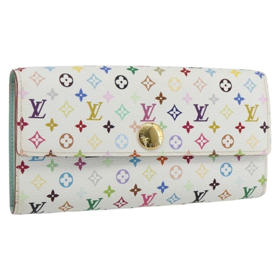 【日本直送】路易威登 Monogram Multicolor Portefeuille Sarah 皮夾 M93745 正品 162716V-0