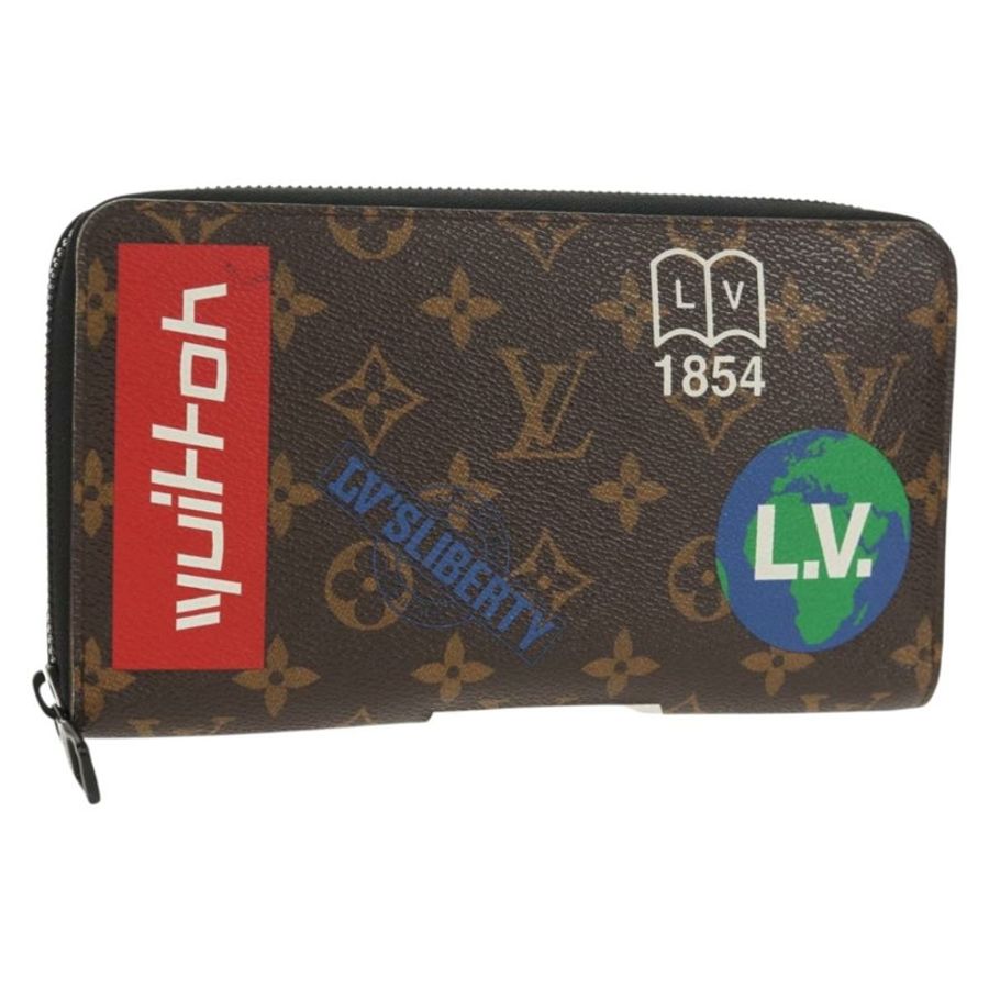 【日本直送】路易威登 Monogram Logo Story Zippy Organizer Wallet M67826 LV Auth 143029V-0