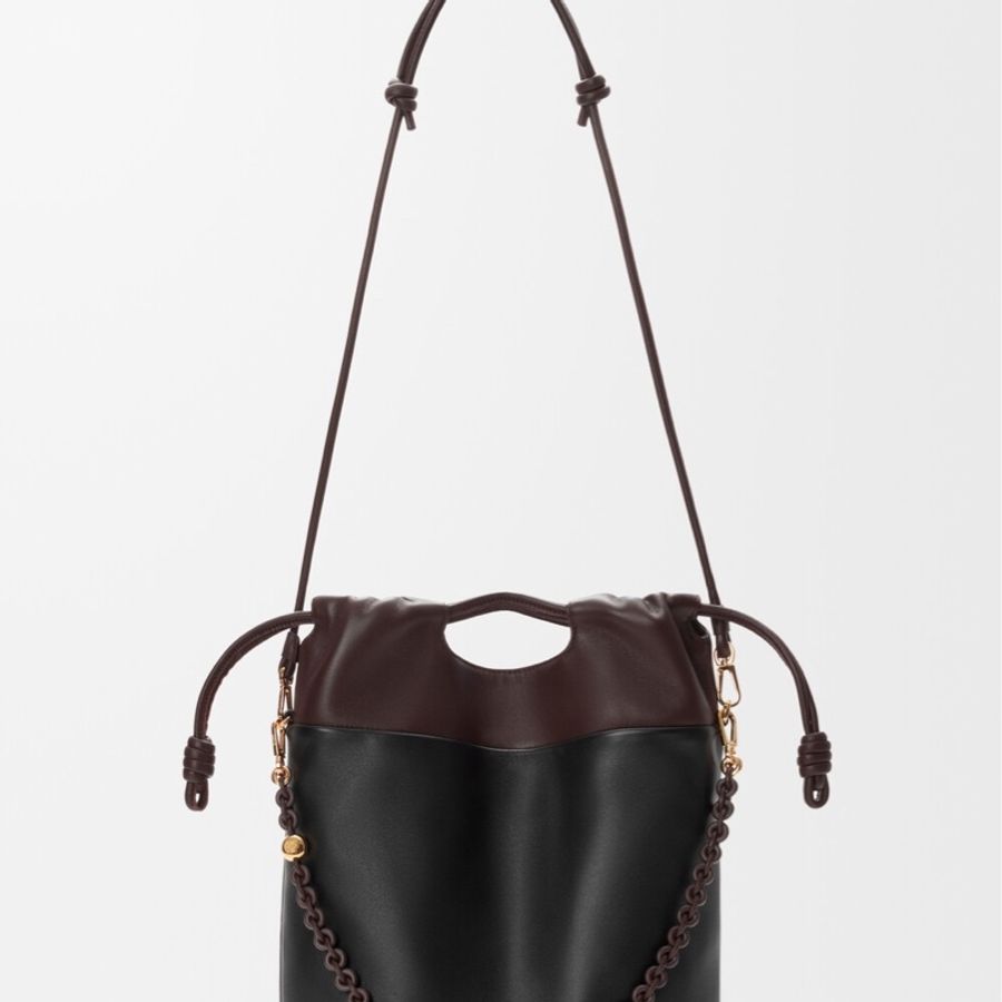 Loewe 女士 Flamenco抽繩單肩包均碼碼38cm*9cm*29cm-3
