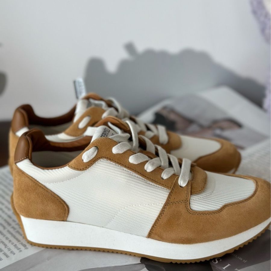Hermes/愛馬仕 Escape 山羊皮運動鞋 36碼 99新未使用-1