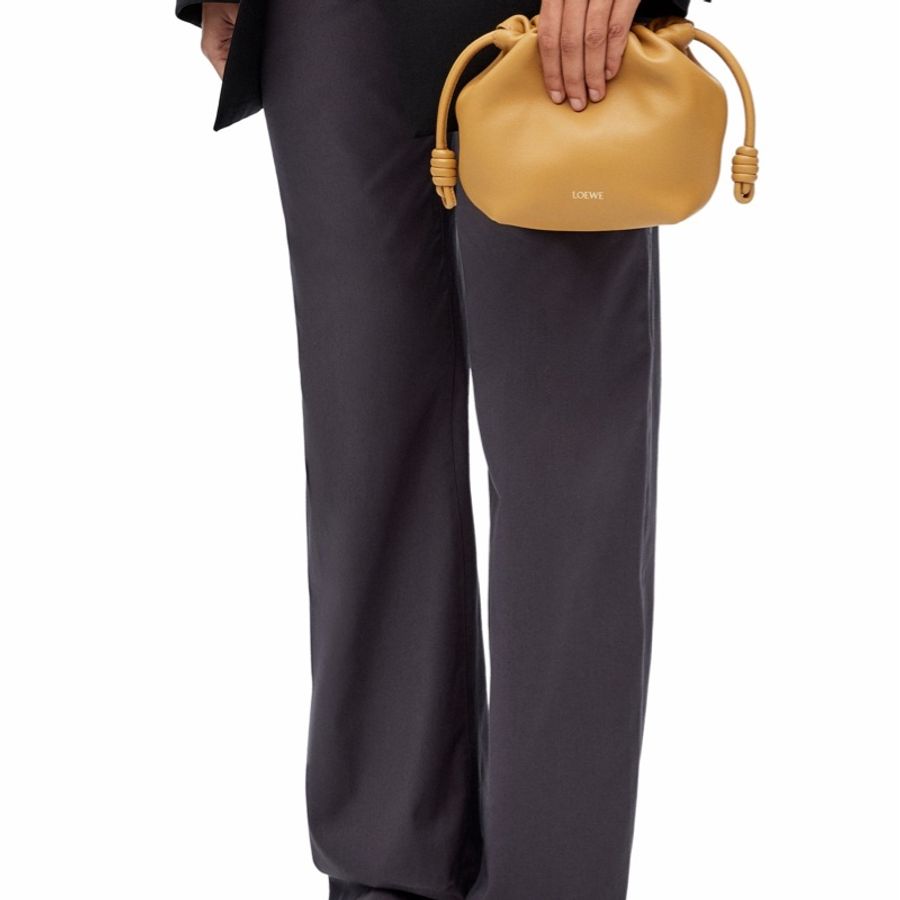 Loewe 女士 褶皺抽繩單肩包均碼碼MINI、23cm*5.5cm*17cm-7