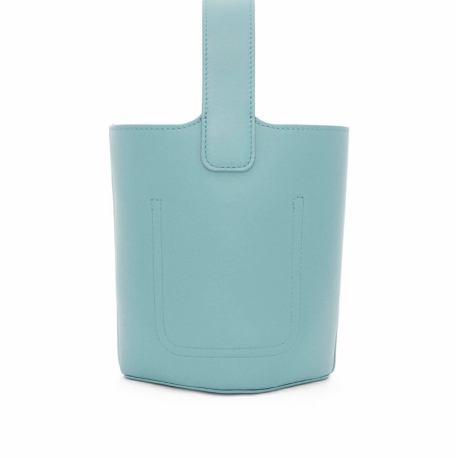 Loewe 女士 Pebble Bucket 小牛皮迷你包均碼碼MINI、16cm*16cm*19.5cm-1