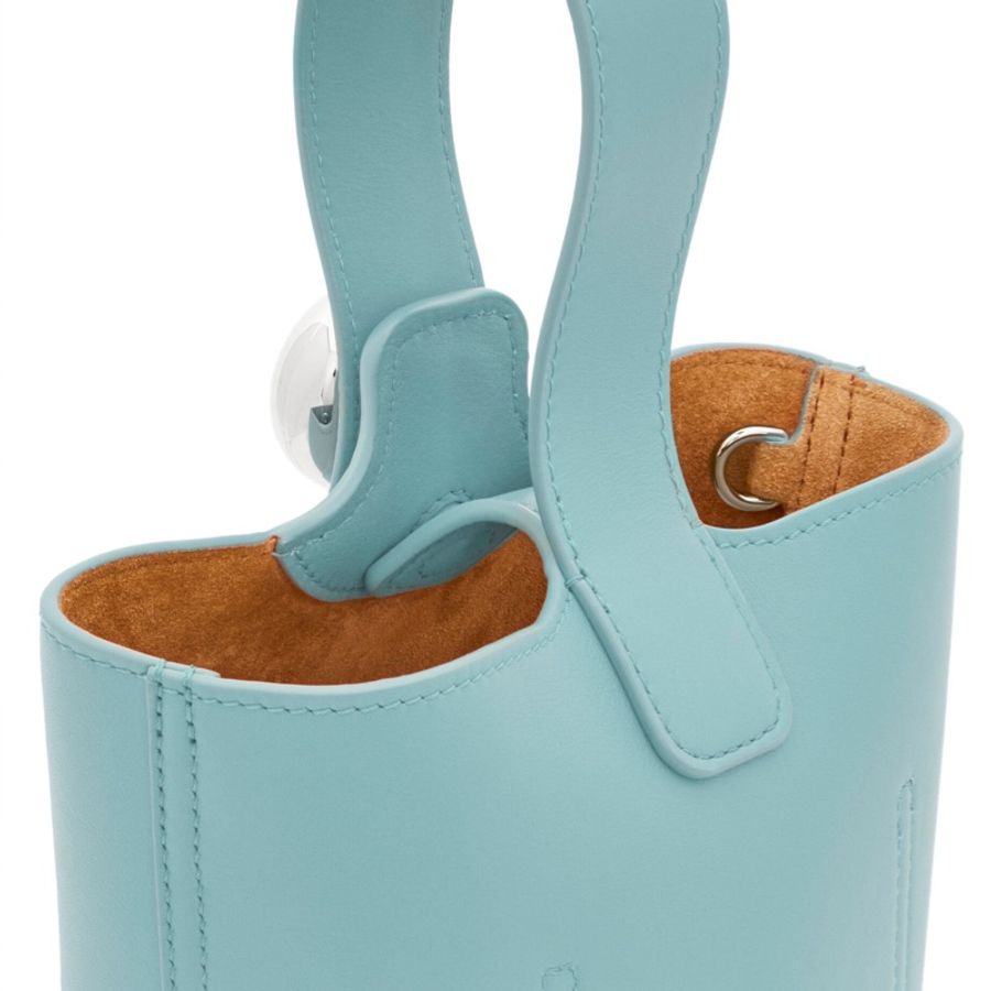 Loewe 女士 Pebble Bucket 小牛皮迷你包均碼碼MINI、16cm*16cm*19.5cm-5