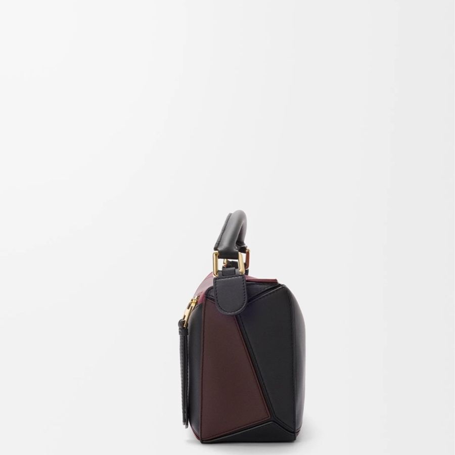 Loewe 女士 小號納帕牛皮革 Puzzle 單肩包均碼碼小號、24cm*10.5cm*16.5cm-4