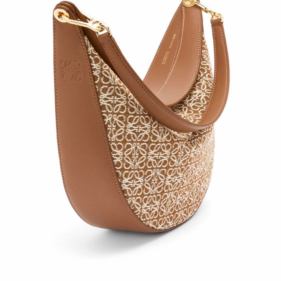 Loewe 女士 Anagram 提花單肩包均碼碼常規、29.5cm*8cm*27cm-4