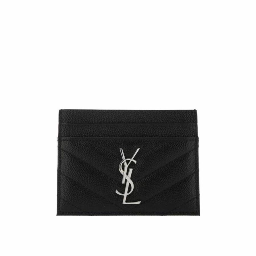 Saint Laurent 女士 CASSANDRE MATELASSÉ 粒面壓花真皮卡包均碼碼10,5 X 0,5 X 7,5CM-4